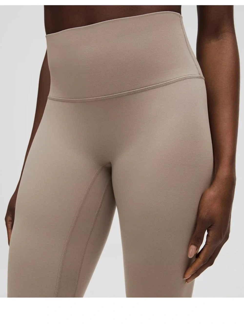 lululemon athletica High-Rise Leggings in Taupe Beige